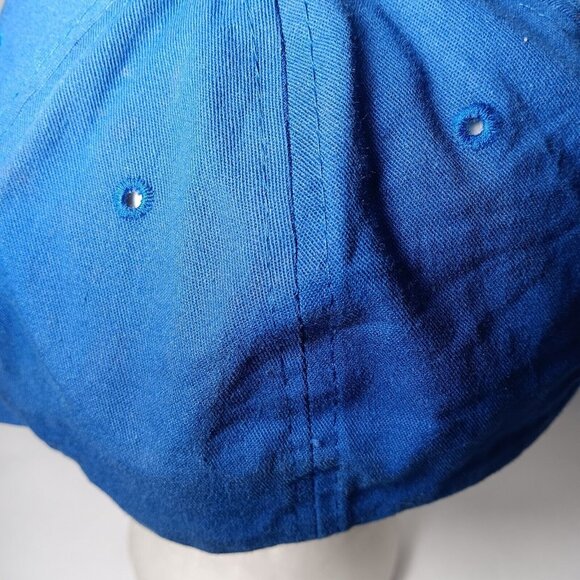 MOOG Cap L XL NASCAR Steering Suspension 50 Years Racing Blue Canvas Stretch - Picture 12 of 12